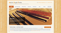 Desktop Screenshot of martindoyleflutes.com