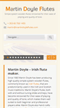 Mobile Screenshot of martindoyleflutes.com